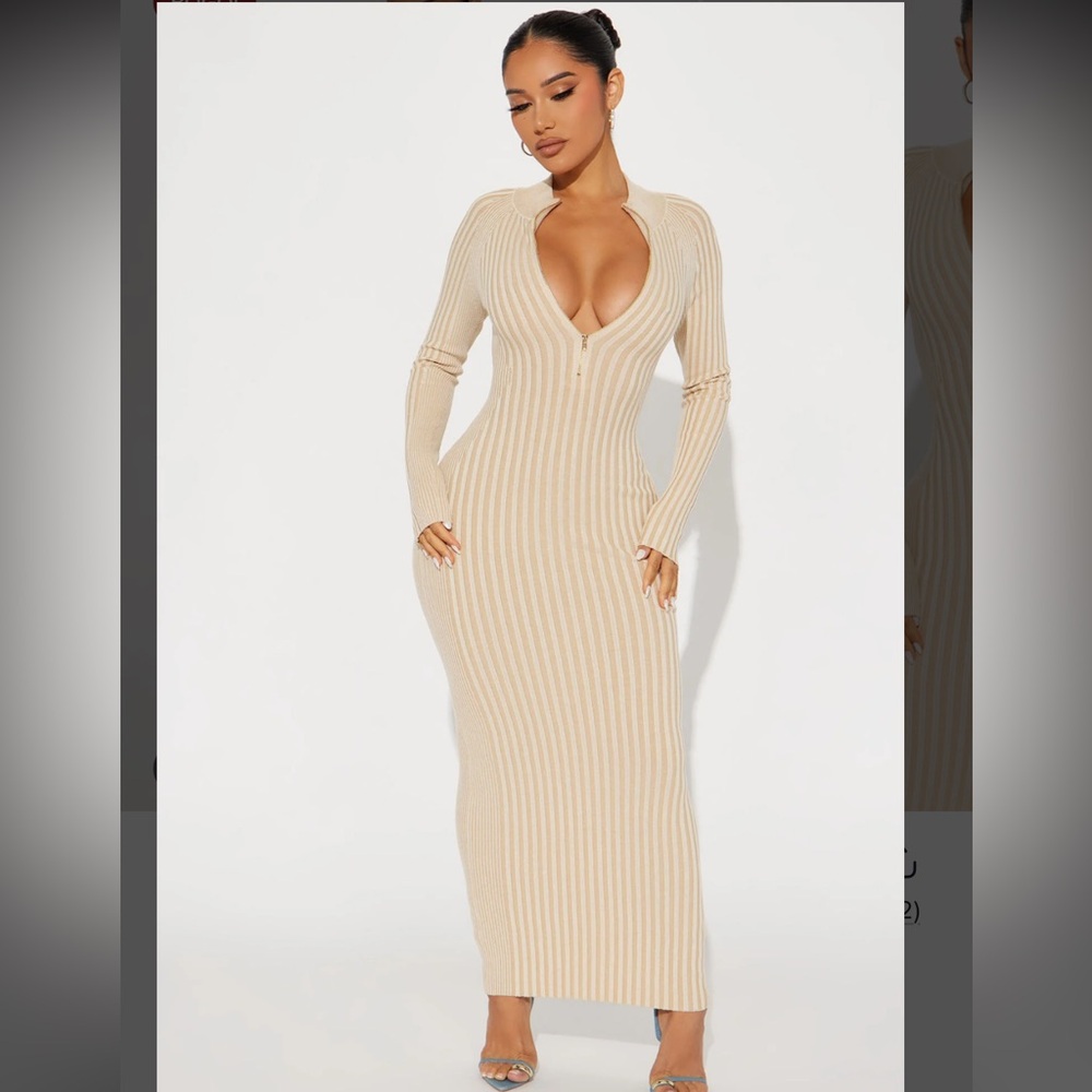 Keeping You Warm Sweater Maxi Dress
